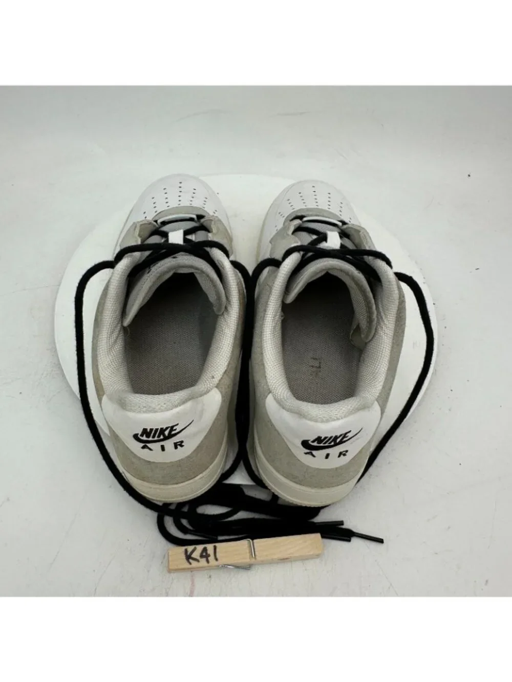 Nike A-COLD-WALL x Air Force 1 Low White Men Size 9 BQ6924-100 White Grey Shoes